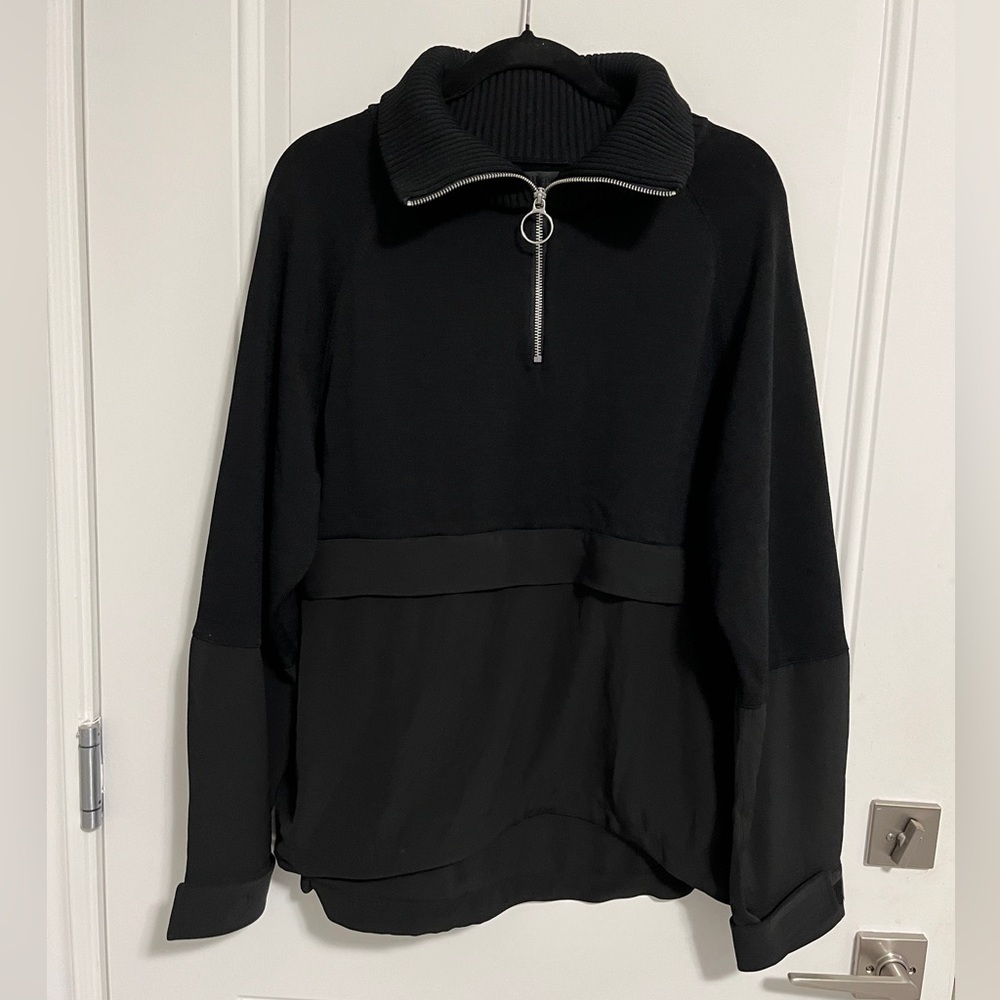 NWT - Izzue Collection Unisex Half Zip Sweater - Men M/Women L